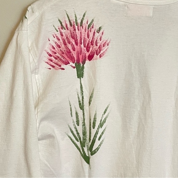 Frillz Floral Hand Painted Artsy Cardigan - Picture 4 of 10